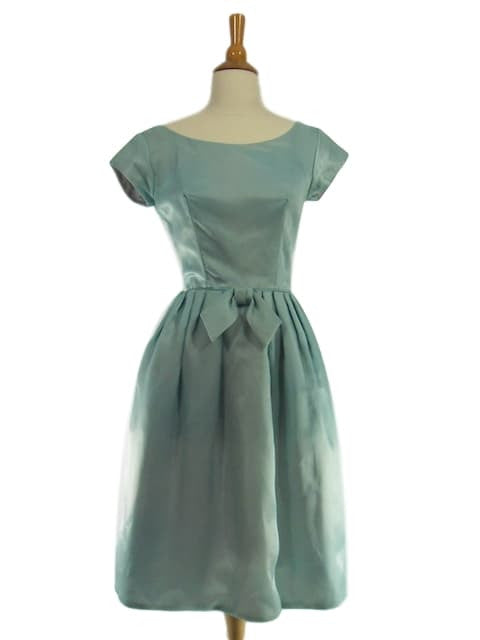 50s/60s Aqua Blue Party Dress Better Dresses Vintage 50s/60s Aqua Blue Party Dress Better Dresses Vintage