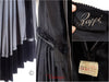 50s Black Velvet Dress - construction details and Rappi label