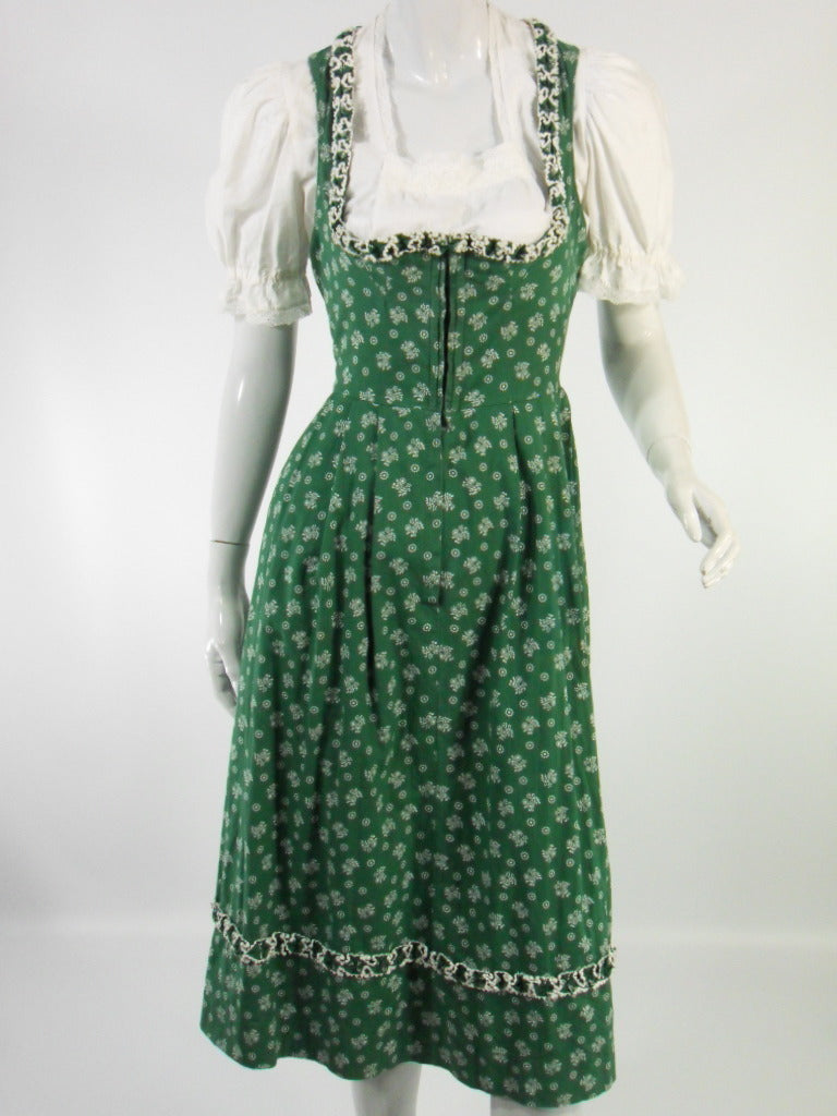 40s/50s Authentic Bavarian Dirndl – Better Dresses Vintage