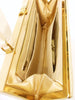 50s cream frame purse - interior