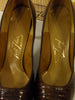 50s Brown Lizard Stiletto Pumps by Foot Flair - interior