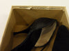 1950s Caprini stilletos in black snakeskin - in box