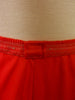 Hollywood Vassarette by Munsingwear red half-slip. Pillow tab. BDV