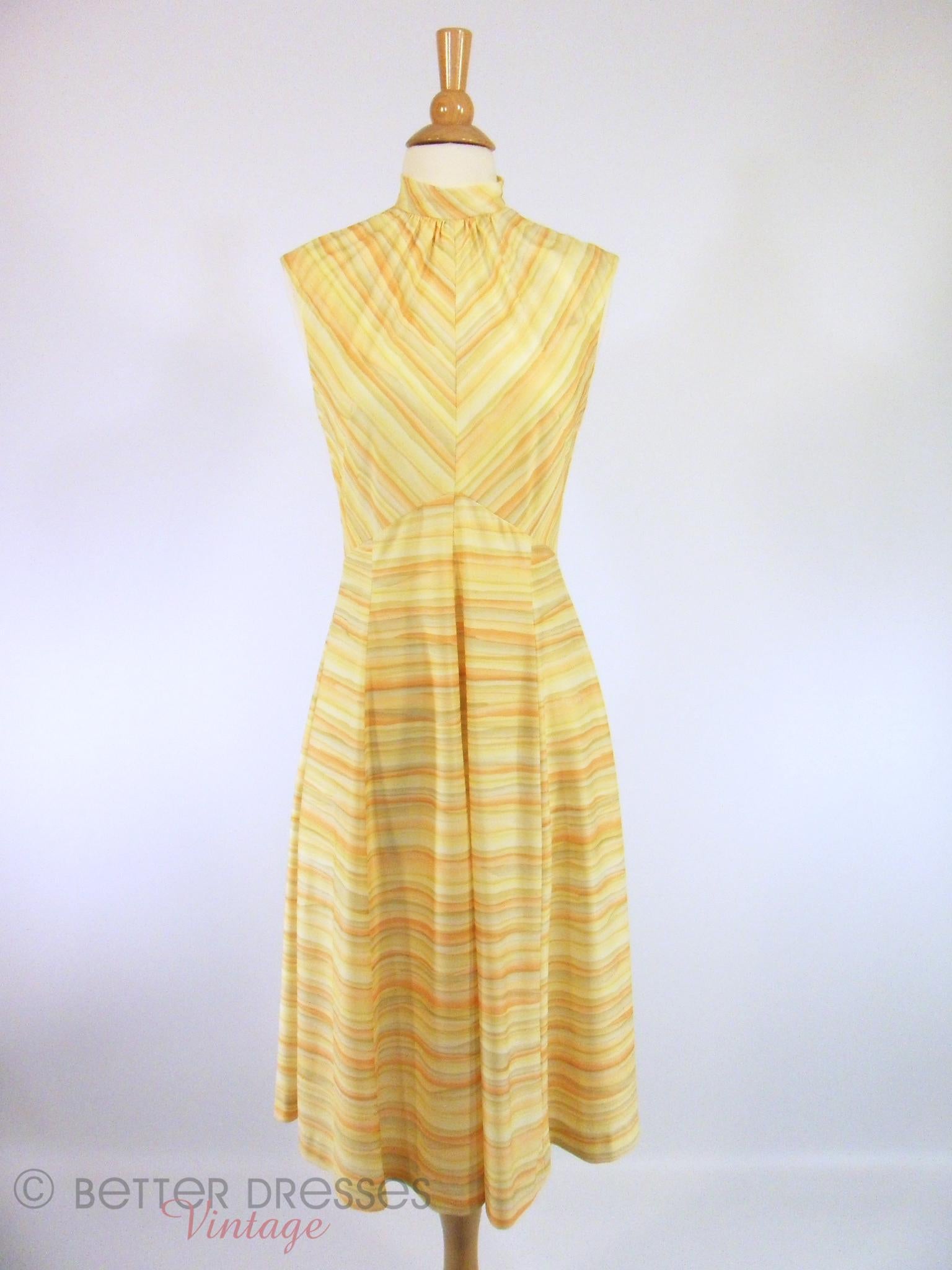 vintage seventies dresses Vintage 70s Yellow Day Dress by Alfred Werber – Better Dresses Vintage