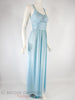 70s Light Blue Maxi Dress - angle view