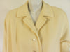 50s Cream Lambswool Coat by Bataldi