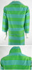 Vtg 60s Blue & Green Striped Skirt Suit - Jacket details
