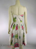 50s Nip Waist Shelf Bust Floral Sundress by Saba Jrs