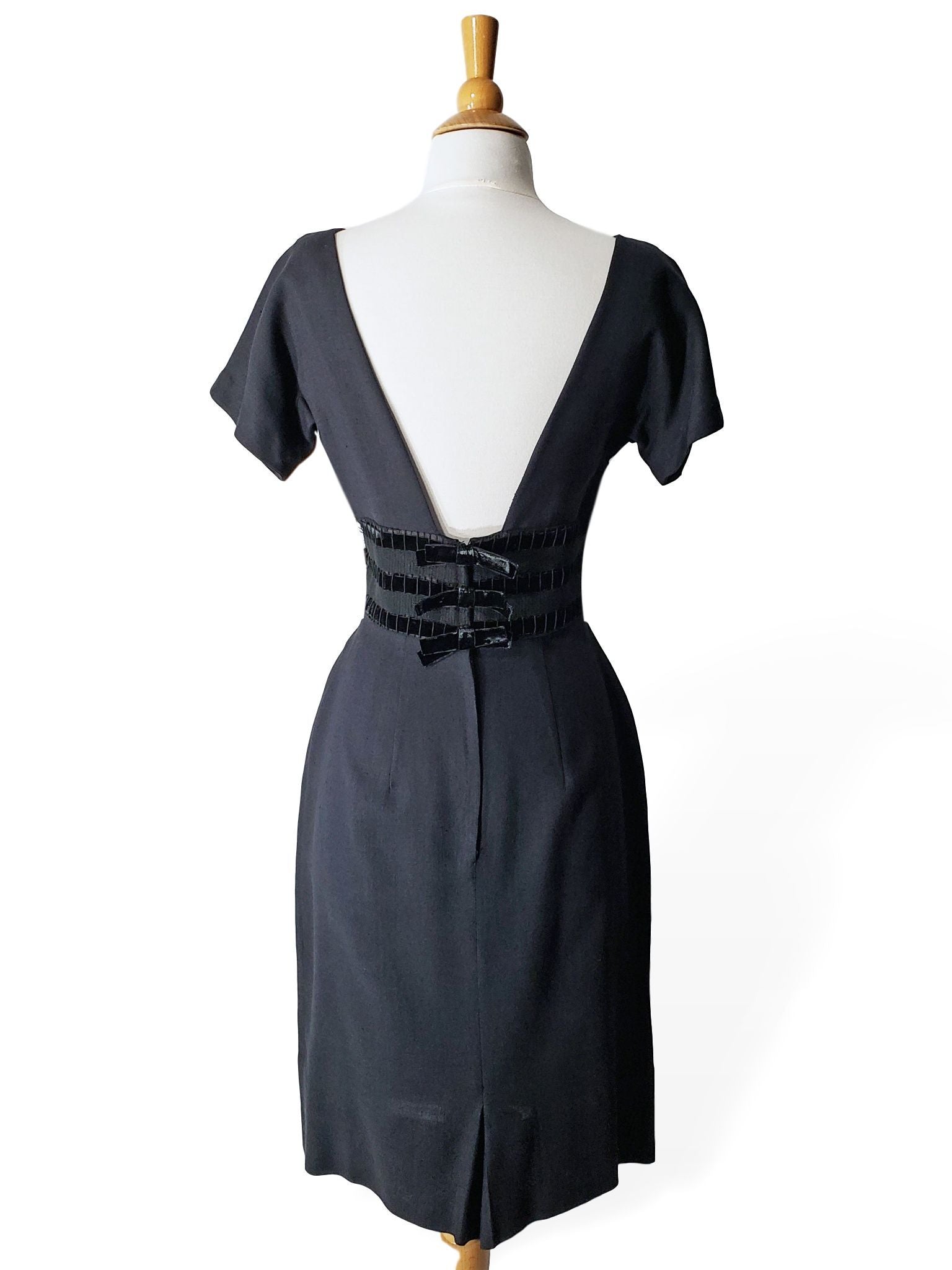 50s little black dress Elegant petticoat dress cocktail dress evening dress "Scarlet"