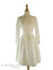 50s/60s Ivory Lace Dress | Vintage Wedding