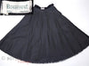 40s/50s Black Lace Full Skirt - interior and Rosecrest label