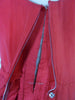 40s Red Silk Chiffon Party Dress - construction 2