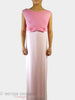 60s Pink Party Dress Petite - front