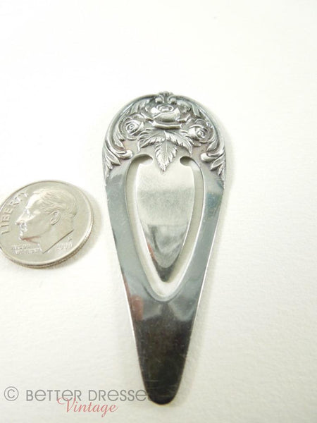 Vintage S. Kirk & Son Sterling Silver Repousse Bookmark