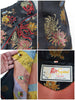 details + Solz Squirrel label of vintage qi pao cheongsam Asian dress