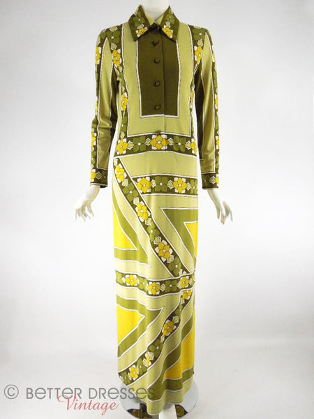 60s/70s Paganne Gene Berk Maxi - front view