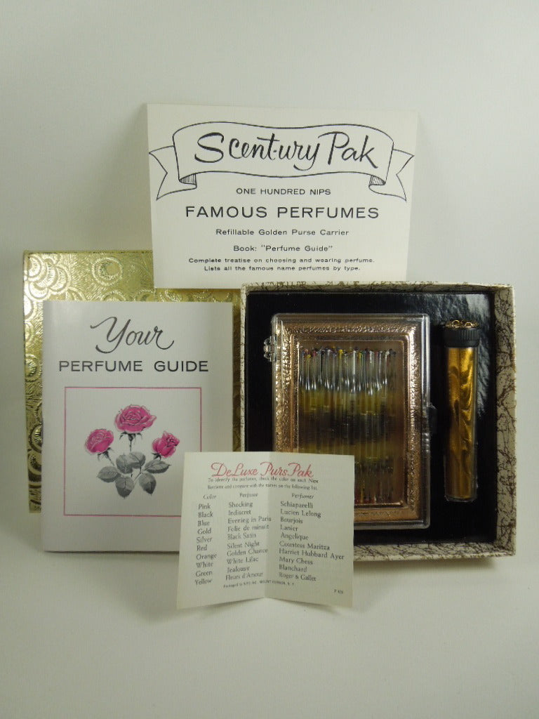 50s Set of 100 Perfume Nips in Unopened Original Box