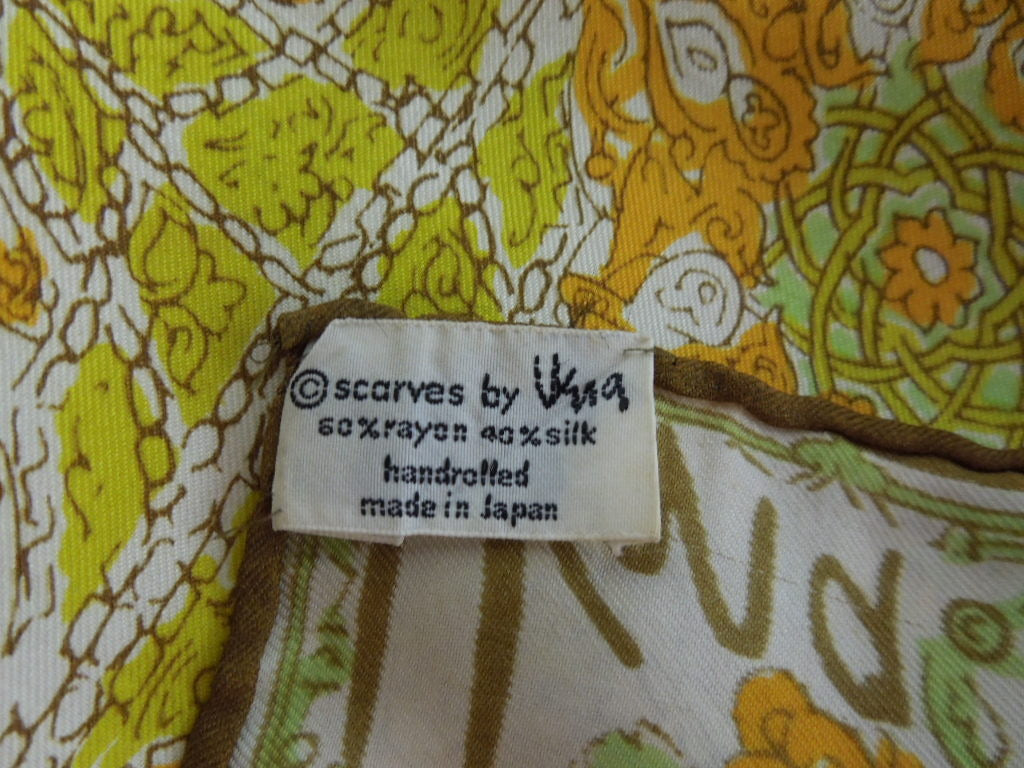 Vera sale silk scarf