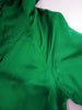50s Emerald Green Satin Opera Coat