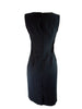 Petite Robe De Cocktail Noire Avec Strass Années 50/60