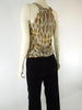 70s Black Velvet High Waist Trousers NOS