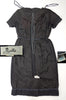 50s Black Eyelet Cocktail Dress