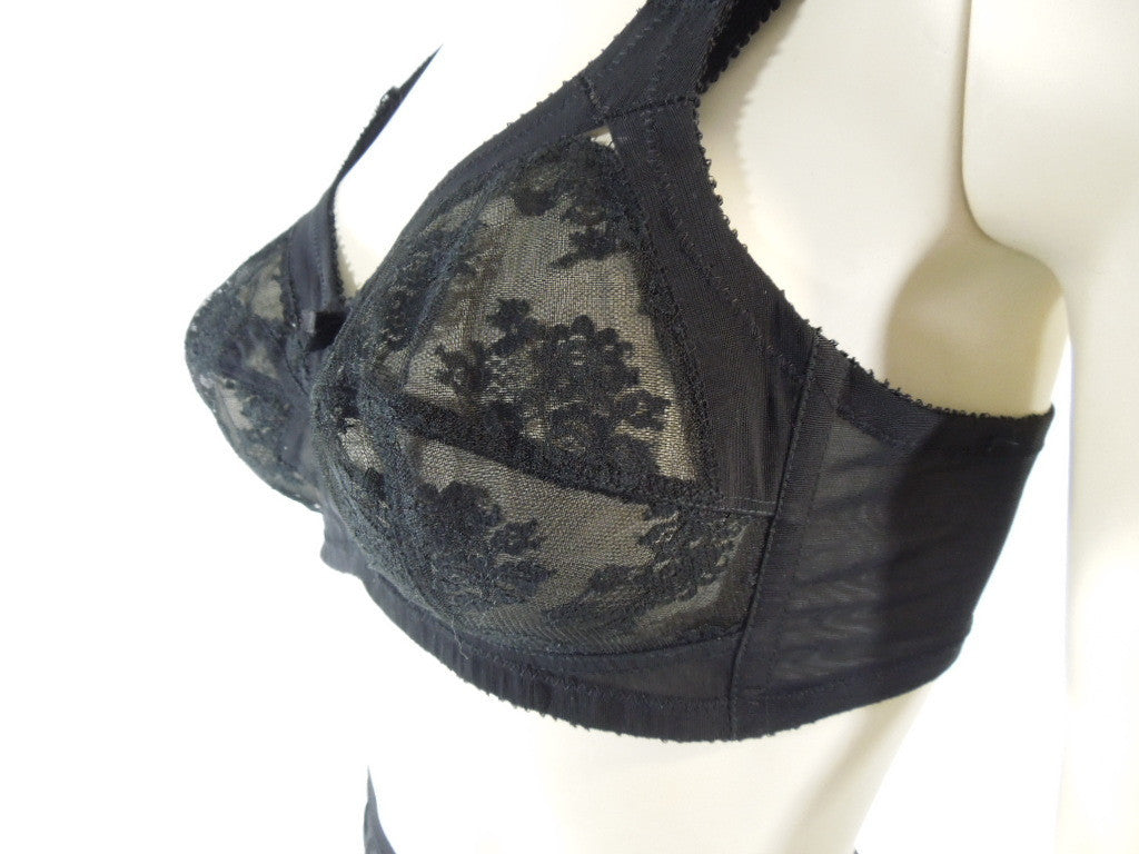 Vintage 60s Bra Sky-Bali Black Lace 36B Bali Style 3500 – Better Dresses  Vintage