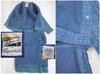 Costume jupe en tweed à carreaux bleus des années 60