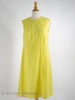 60s Yellow Shift Dress at Better Dresses Vintage