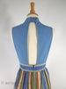 60s/70s Open Back Maxi Dress & Wrap