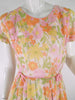 60s Pastel Cotton Dress - close up