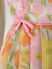 60s Pastel Cotton Dress - detail