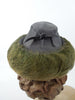 Early 40s New York Creation hat from Regenstein's Atlanta at Better Dresses Vintage. Back view.