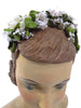 50s Bridal Headpiece - front view