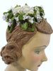 50s Floral headpiece - right side