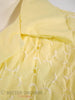 60s Yellow Shirtwaist - details, including smudge