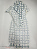 Lisa Cobb Saks Fifth Avenue 1970s Nautical Shirtwaist at Better Dresses VIntage. interior