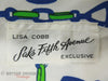 Lisa Cobb Saks Fifth Avenue 1970s Nautical Shirtwaist at Better Dresses VIntage. label.