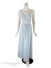 50s Light Blue Vanity Fair Nightgown - small