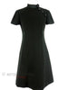 60s Mod Dress in Black by Adele Simpson