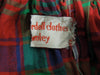 40s Claire McCardell playsuit in red plaid at Better Dresses Vintage. label side 2