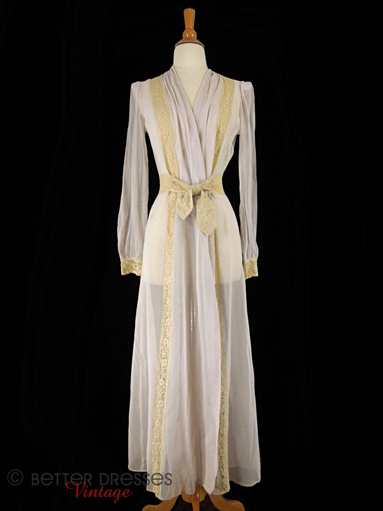 30s Hobert Dressing Gown - full view front