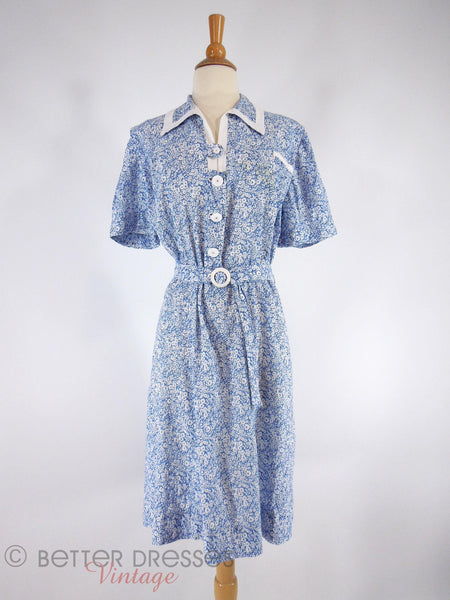 40s Day Dress - front view