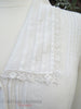 10s White Cotton Blouse - collar detail