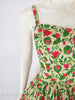 50s Full Skirt Sundress & Bolero Set - dress seams