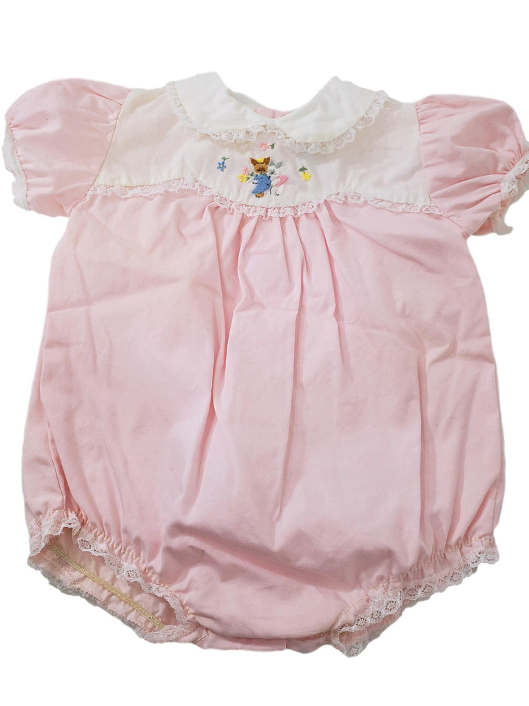 50s/60s Baby Bubble One-Piece Playsuit - 0-3 mos.