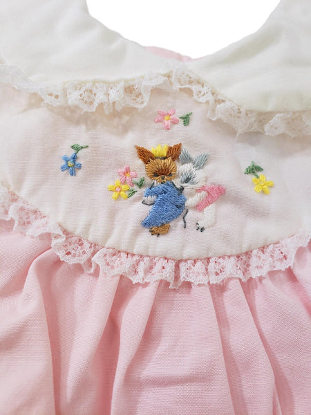 50s/60s Baby Bubble One-Piece Playsuit - 0-3 mos.