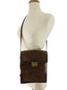 70s Serapian Leather Purse. Cross Body Bag from Lederer NYC