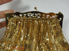 1940s Whiting & Davis Gold Metal Mesh Purse at Better Dresses Vintage - Frame detail