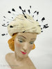 50s/60s Dramatic Feather Hat